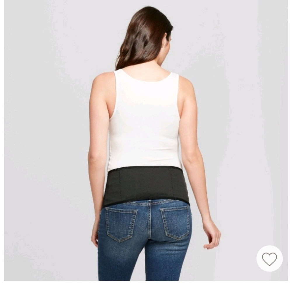 Belly & Back Maternity Support Belt- Belly Bandit Black Medium - Picture 2 of 8